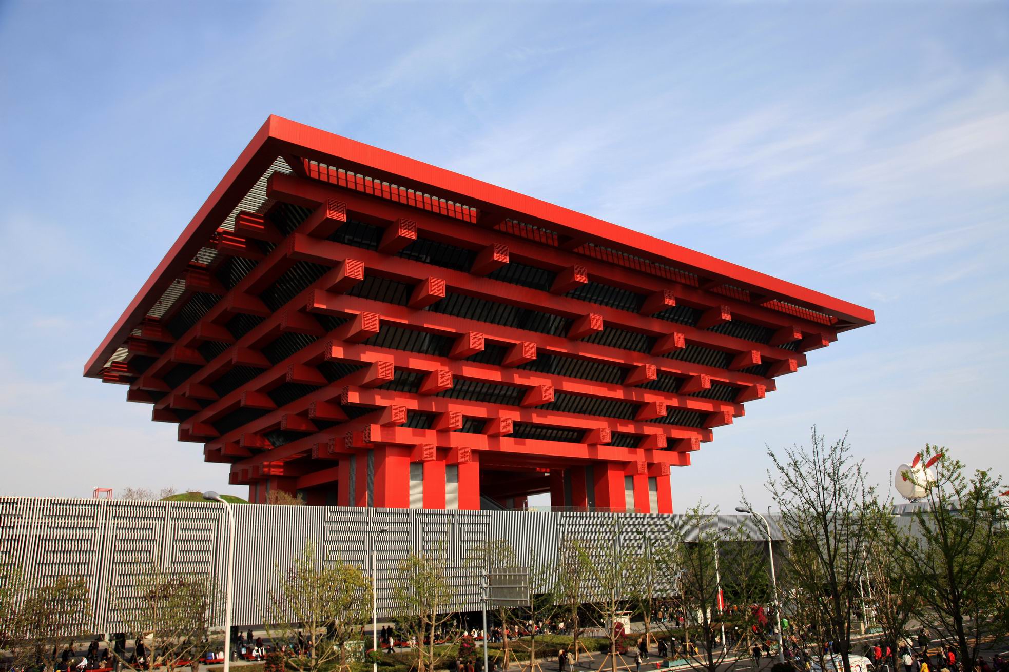上海世博会标志性建筑图片