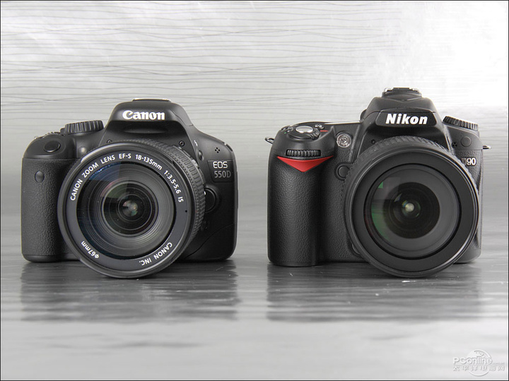 550D VS ῵D90