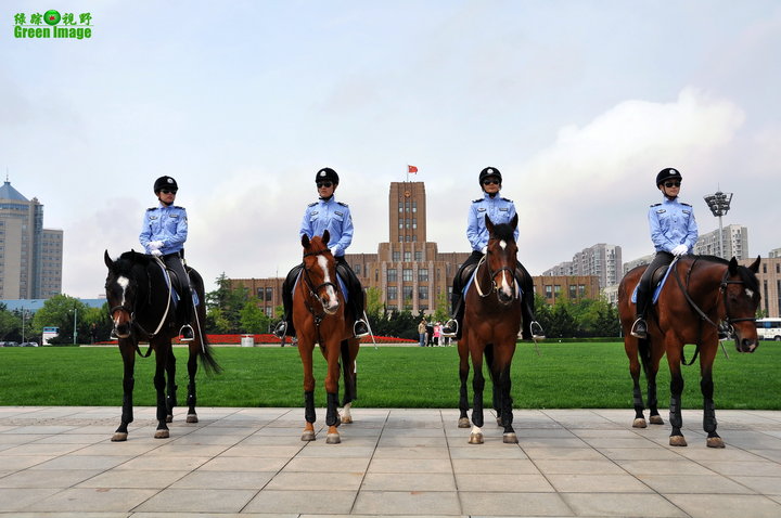 太原骑警图片