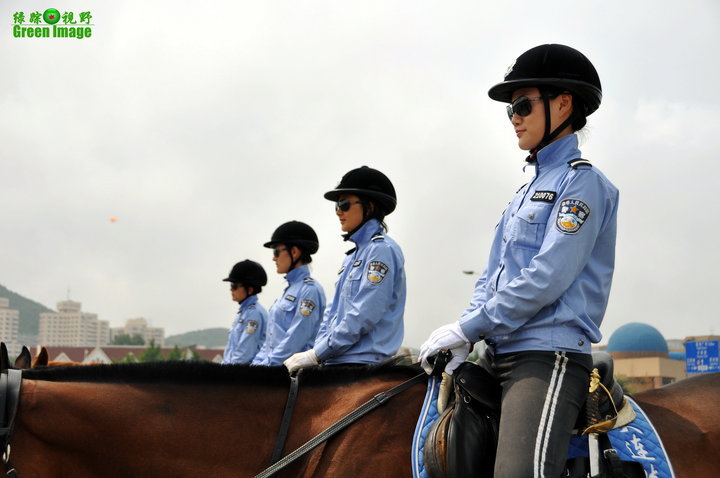 大连男骑警图片