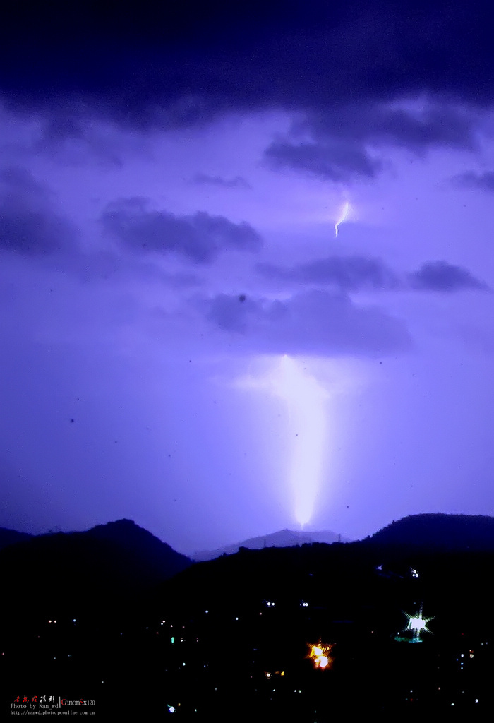 雷暴中的夜空(共 10 p)