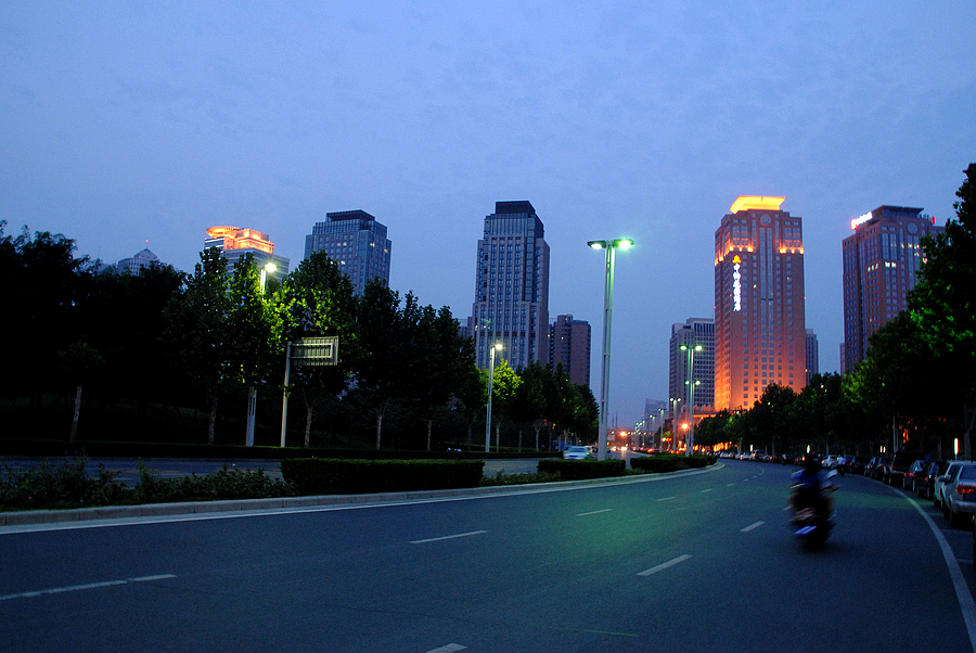 郑州的夜景 第 1 幅