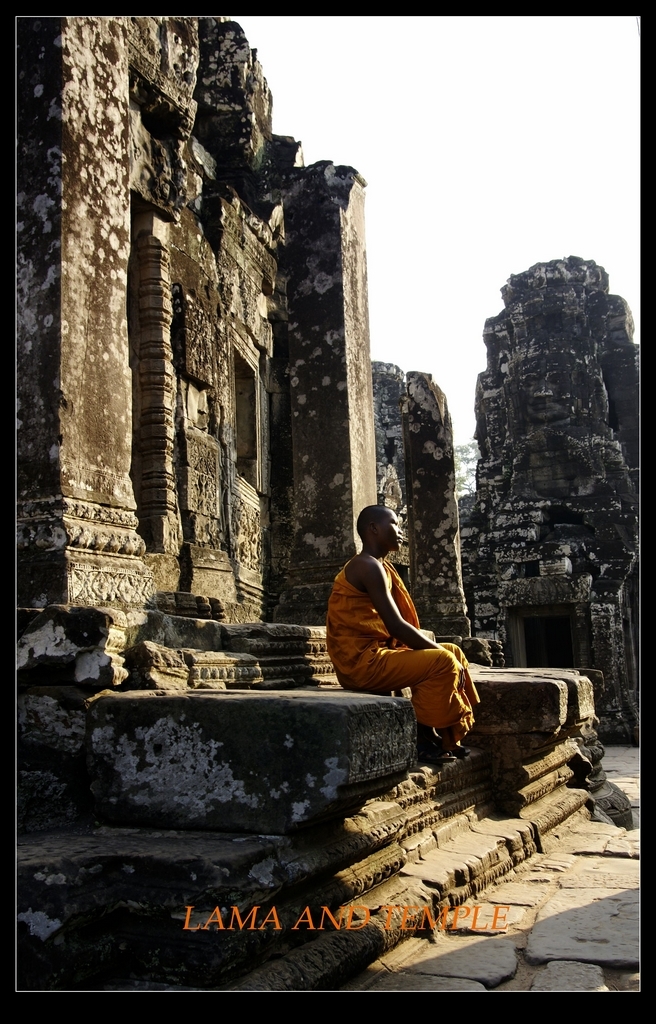 LAMA AND TEMPLE