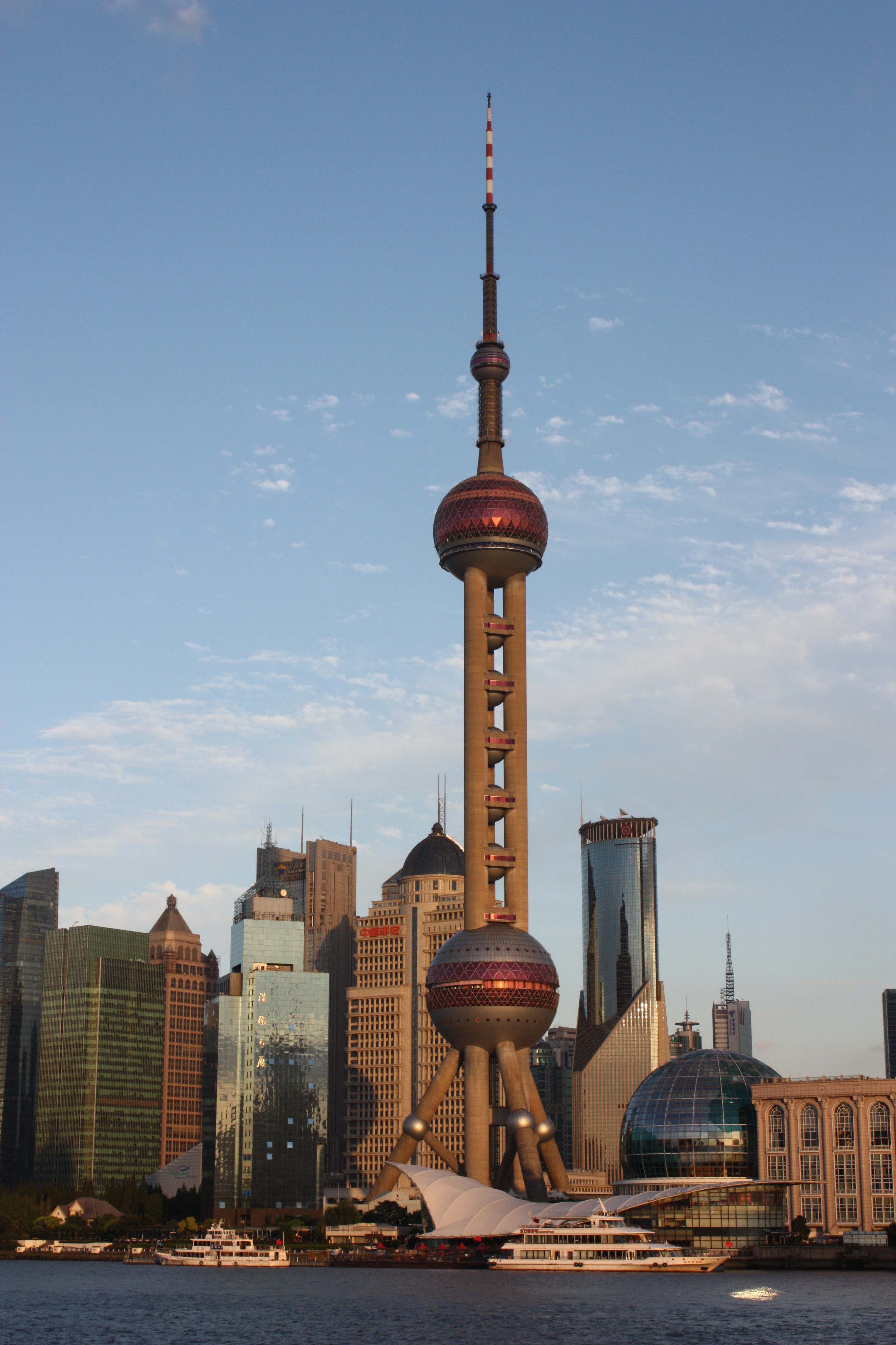 上海 中国 东方明珠 夜景 夜晚 黄浦江 现代 建筑 船图片下载 - 觅知网