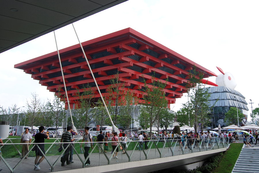 上海世博中心建筑特色图片