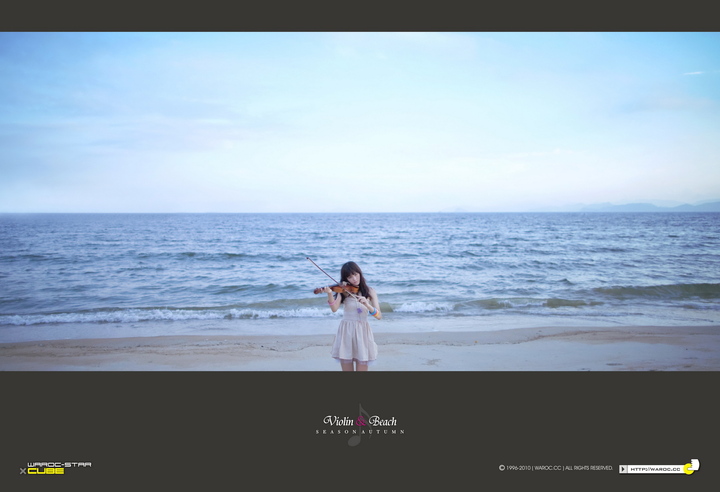 Violin&Beach+DOLL