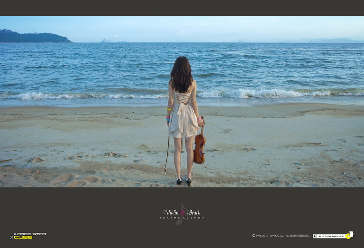 Violin&Beach+DOLL