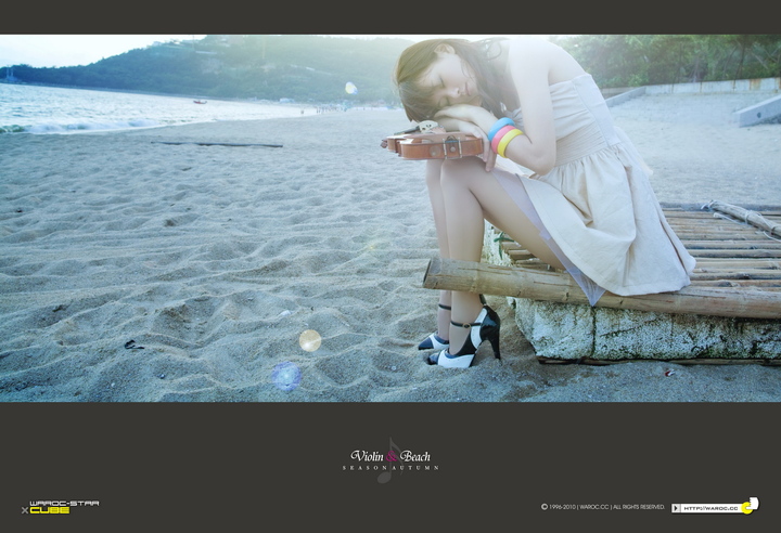 Violin&Beach+DOLL