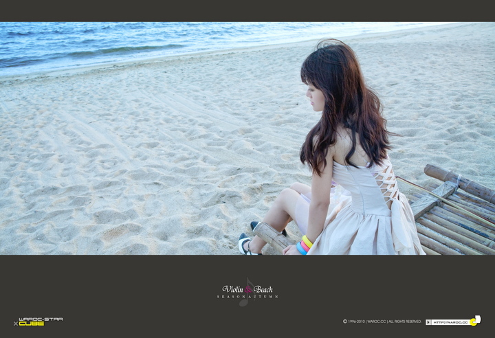 Violin&Beach+DOLL