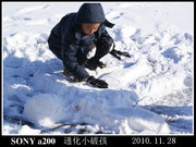 长春南湖雪景