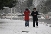 2011合肥雪韵----天鹅湖踏雪！