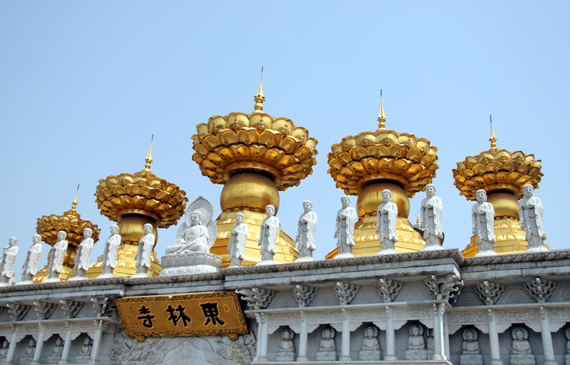 金山之旅(一)东林寺      幅