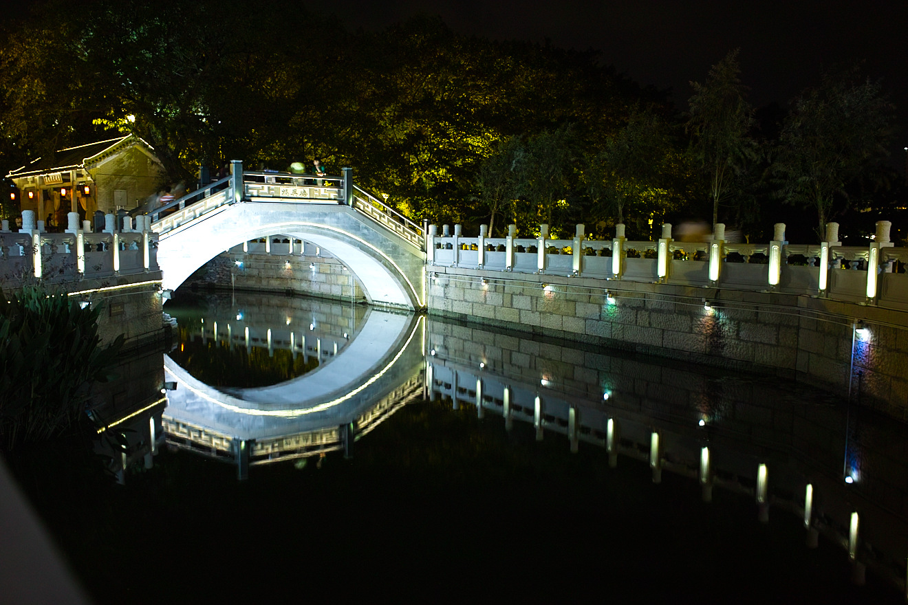 荔枝湾涌夜景图片