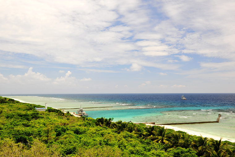 东沙群岛风景的图片图片