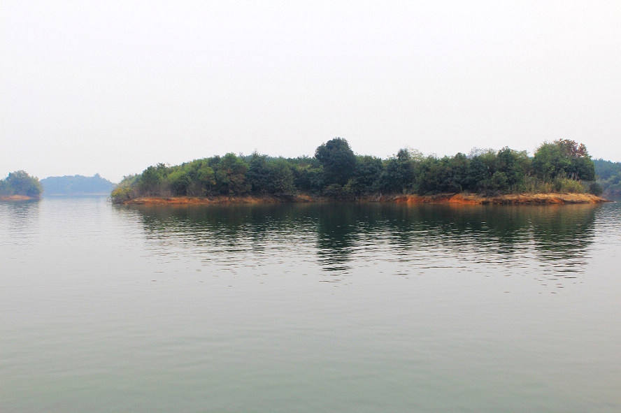 湖北赤壁陆水湖风光