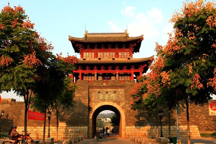 赣州古城墙图片高清图片