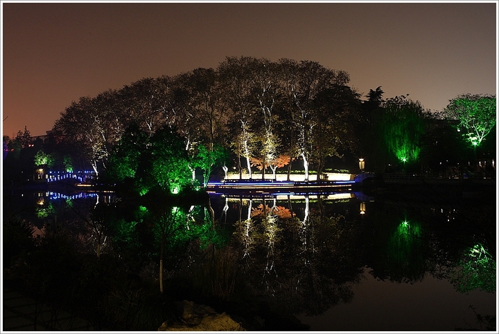 【公園夜景攝影圖片】紅梅公園風光旅遊攝影_太平洋電腦網攝影部落