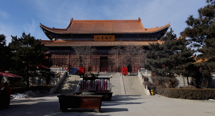 容城明月禅寺图片