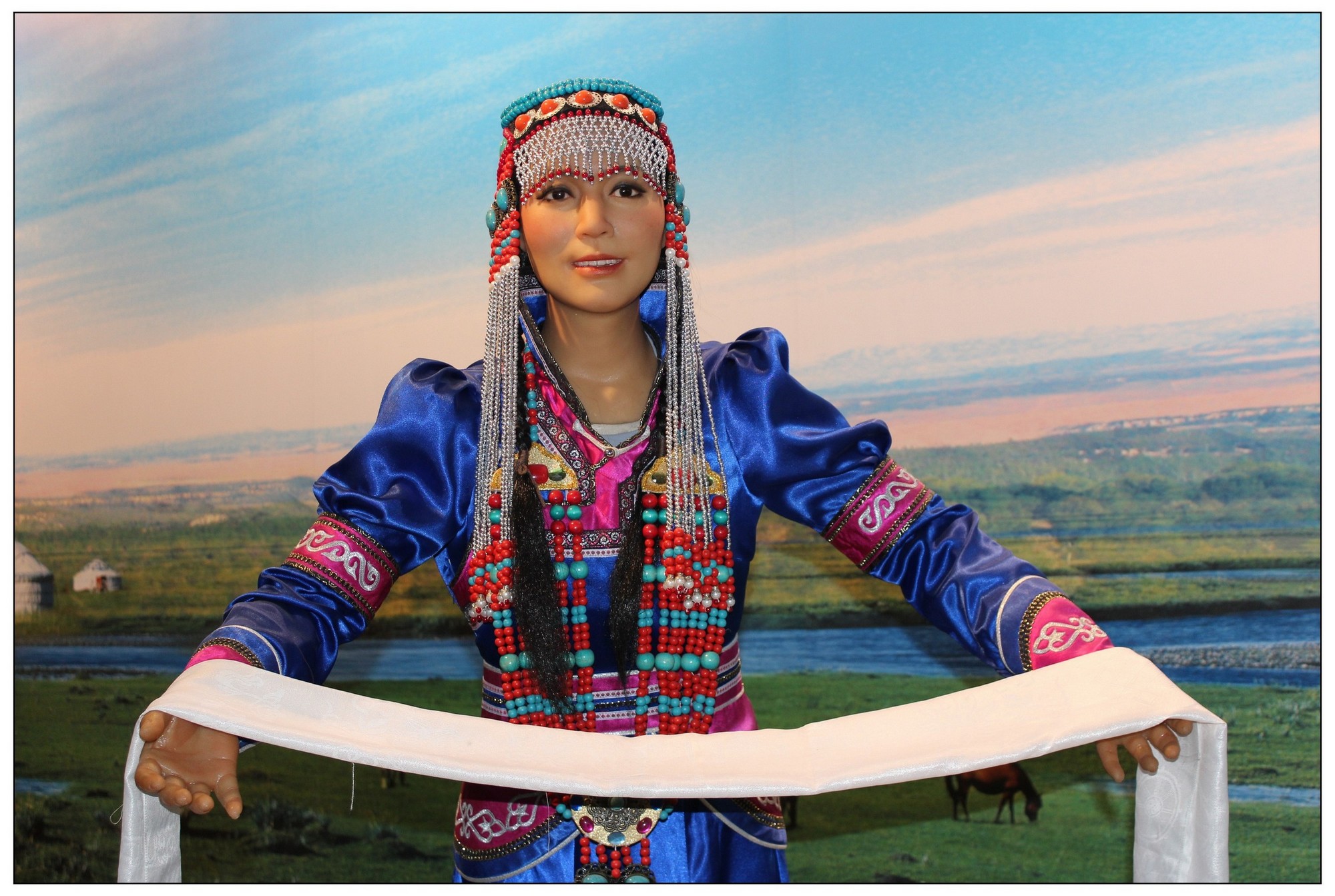 美丽的蒙古姑娘