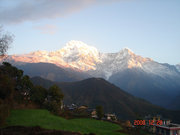 【在博卡拉观看雪山日出】  尼泊尔之旅（1）