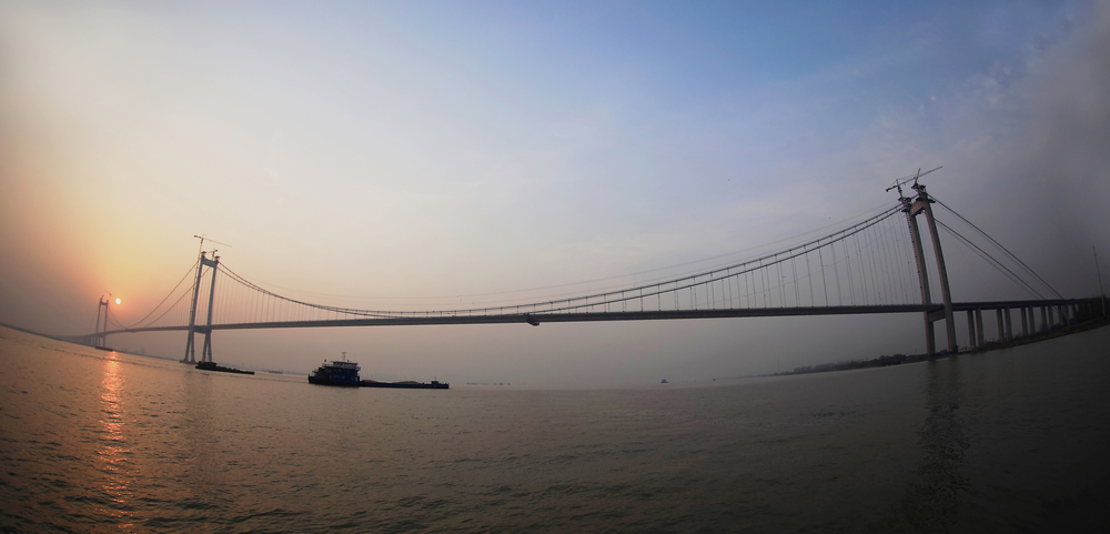 扬中长江大桥图片