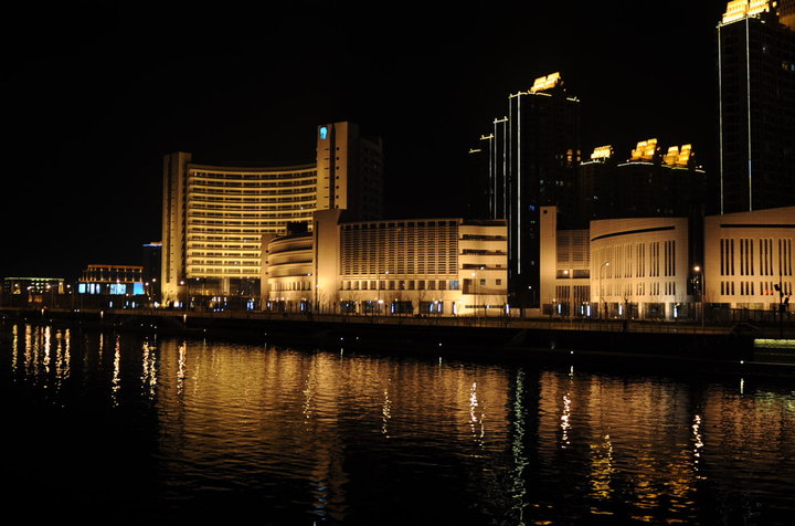 天津滨海夜景