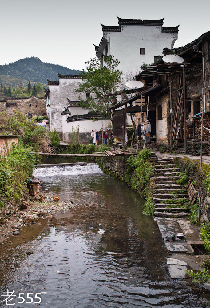 江南乡村小景图片