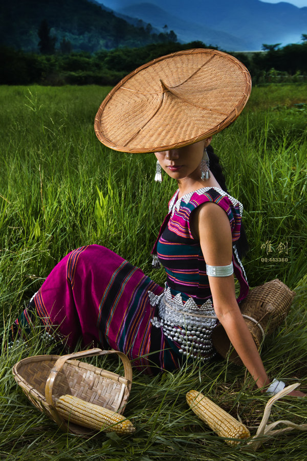 缅甸佤邦女孩图片