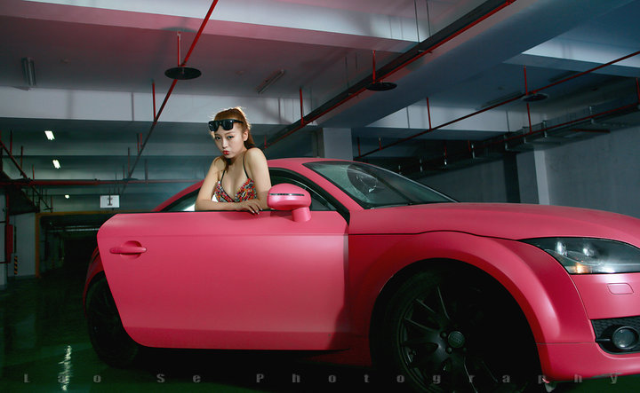 Sexy Yuka & Audi TT