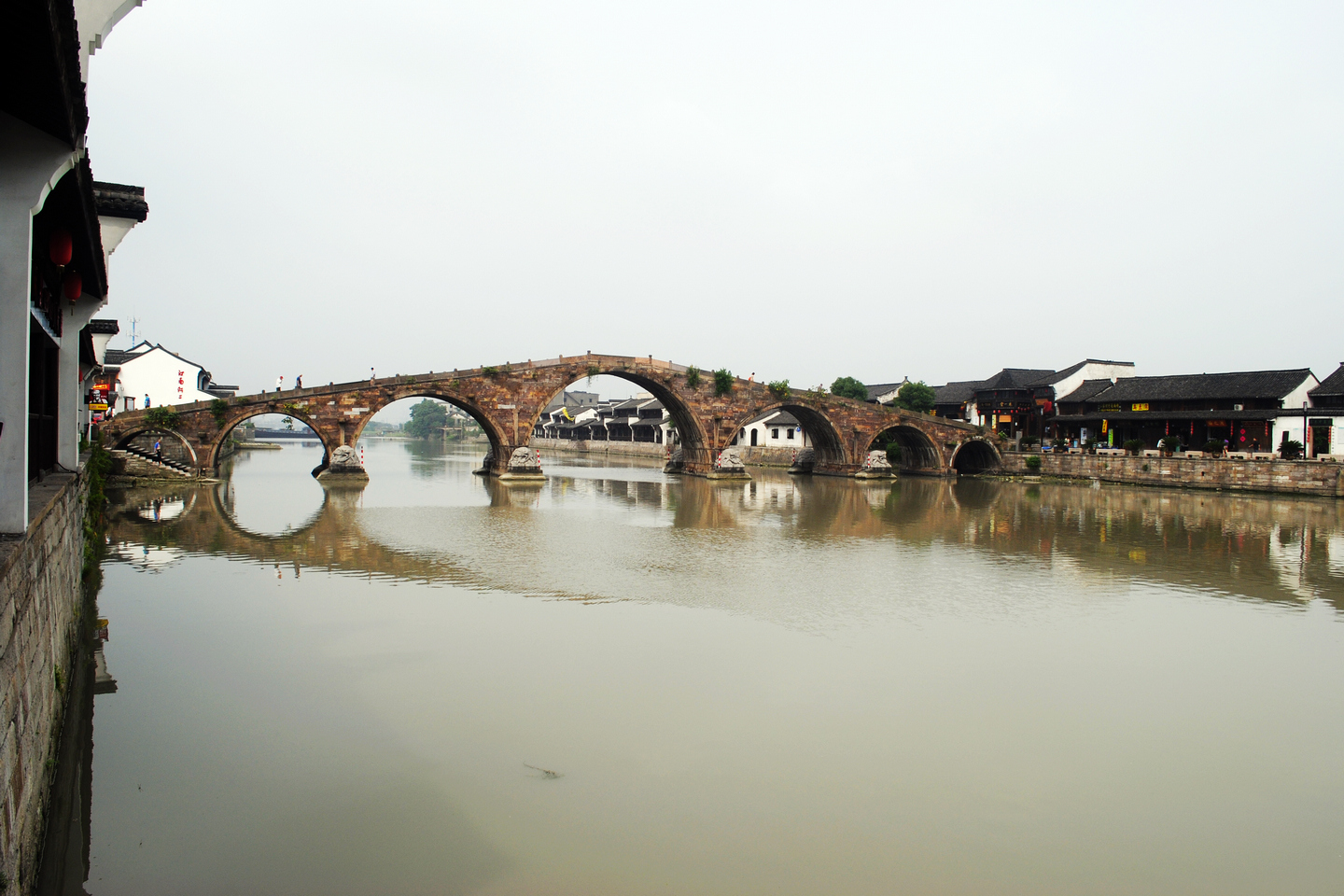 塘栖广济桥老照片图片