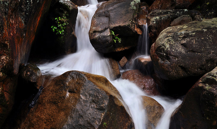 莽山清泉,流水潺潺