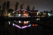 广州海珠湖夜景