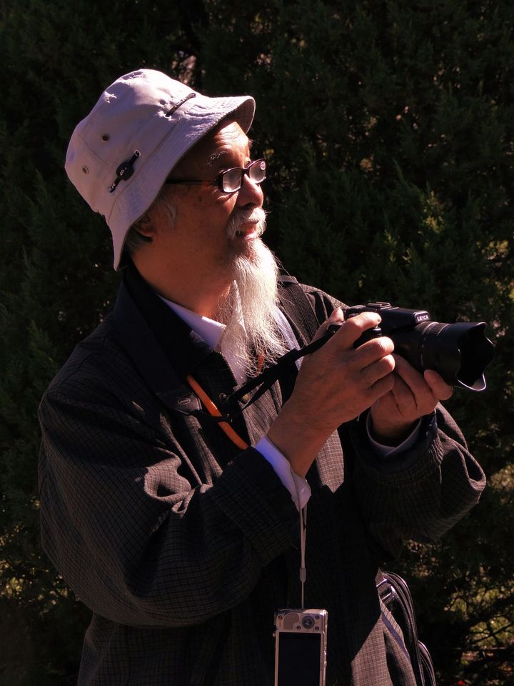 【摄影老人摄影图片】北京中山公园人像摄影
