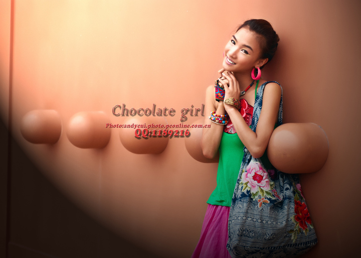 Chocolate girl