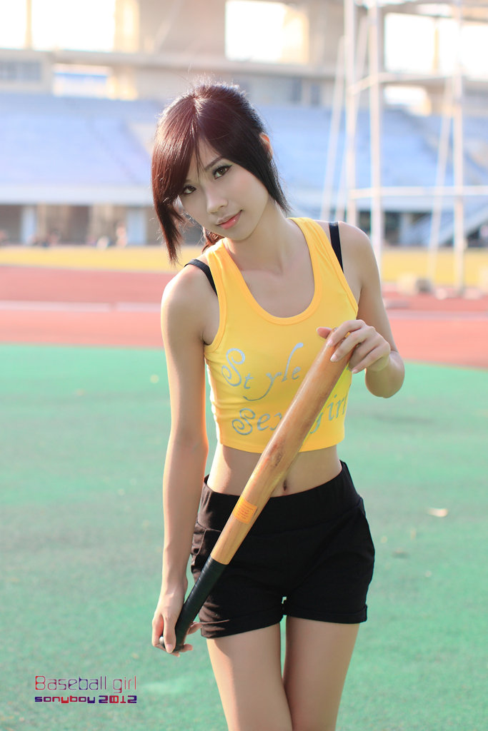 Baseball girl