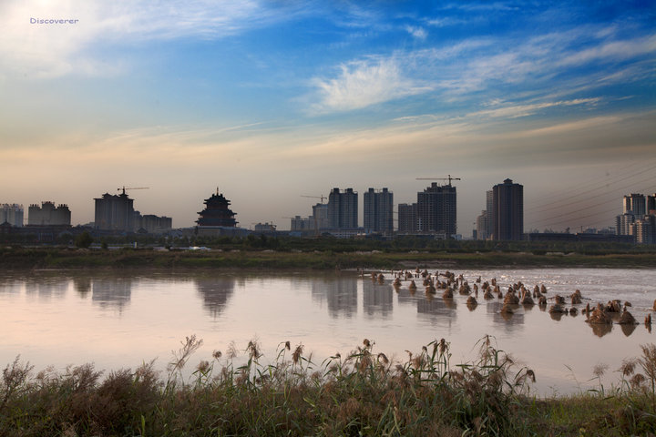 渭河南岸