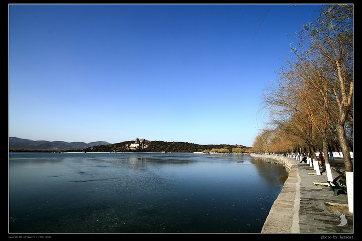 summer palace in winter