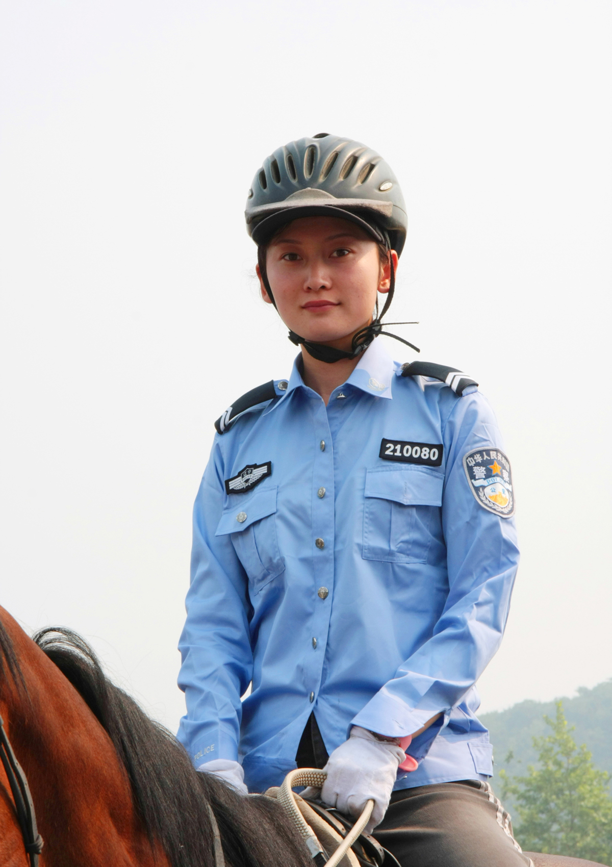 【英姿飒爽摄影图片】大连女子骑警训练基地纪实摄影