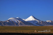 风景青藏线-日照雪山