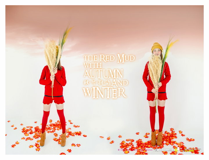 the red mud wiht Autumn and Winter + IVY