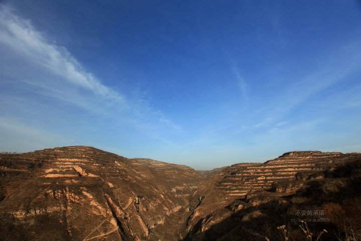 黃土高原日出