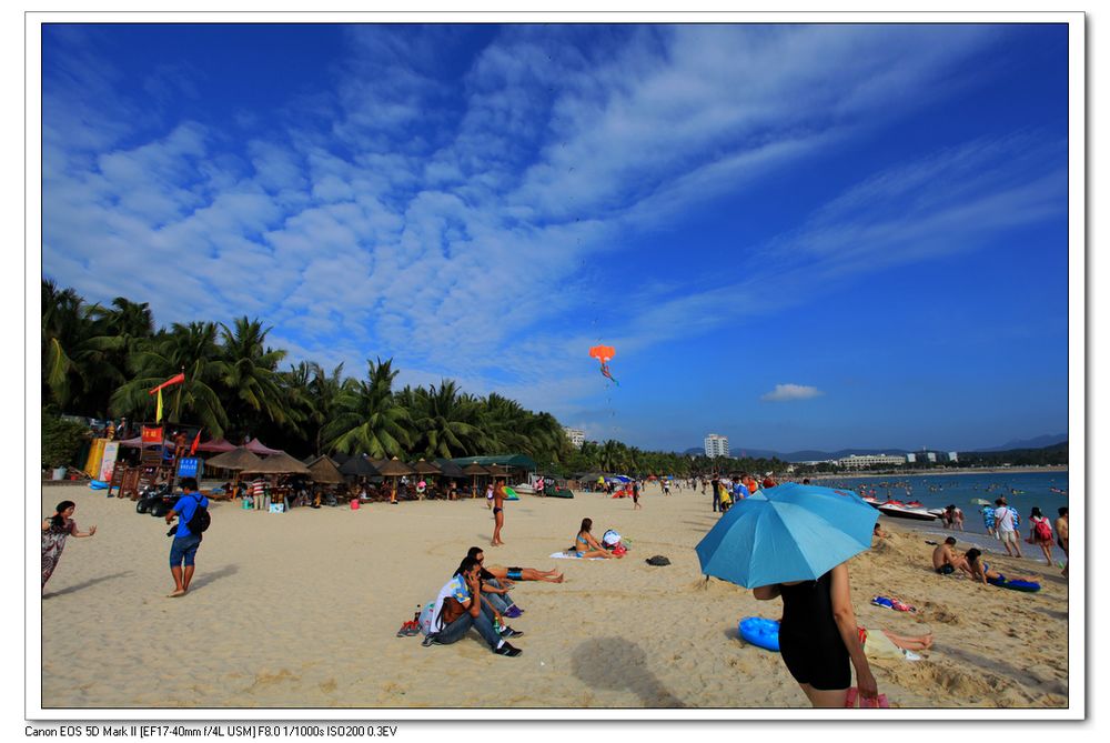 大东海海水浴场图片