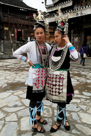 侗族服饰（摄于贵州小黄村）