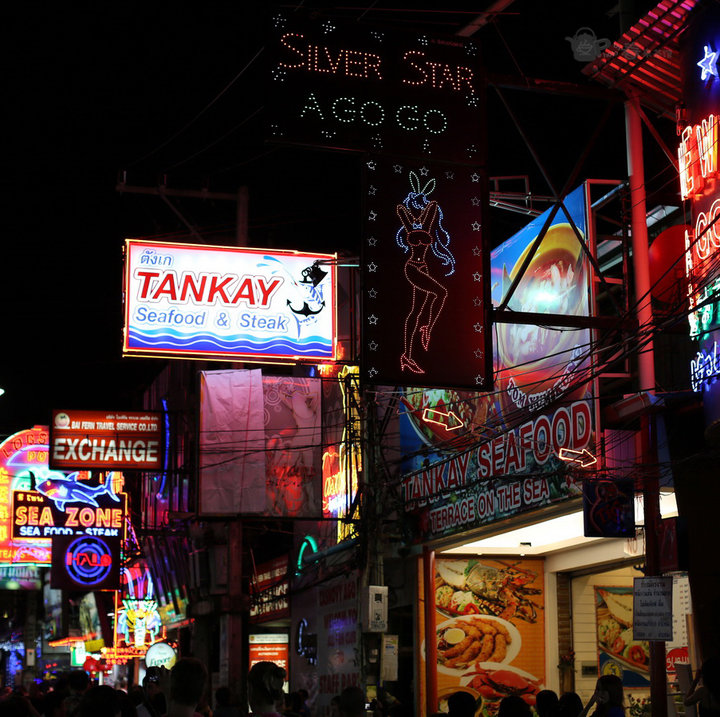 泰国芭提雅街道图片