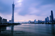 珠江落日—学习摇黑卡与快速拍夜景