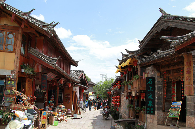 麗江印象-束河古鎮遊記