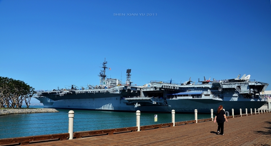 【美加本土行·美国圣地亚哥·军港风采