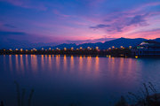 乾坤湖夜景