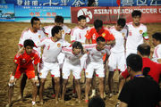 2013山东海阳沙足亚洲杯中国队4：3胜泰国队