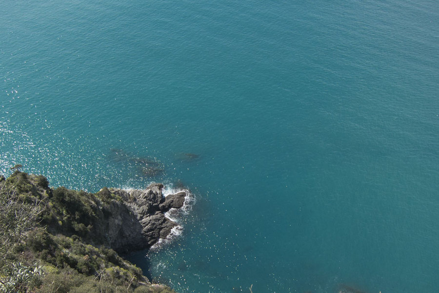 The blue of Mediterranean Sea